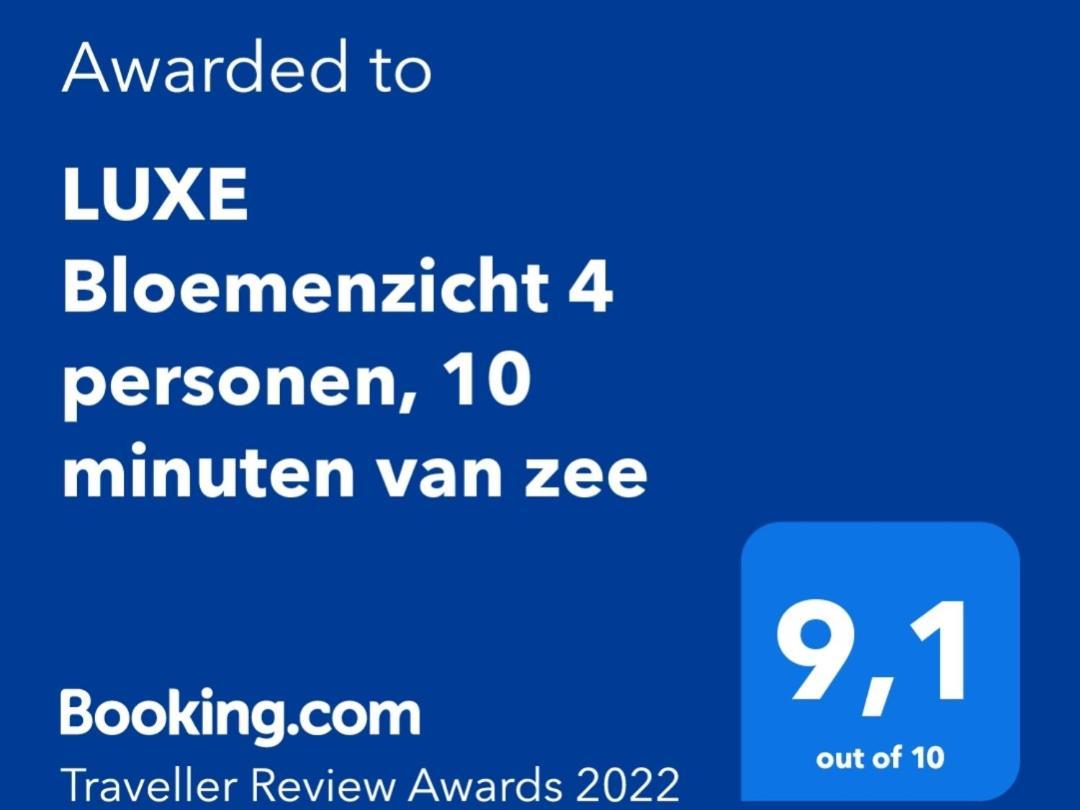 Luxe Bloemenzicht 4 Personen, Bnb, 10 Minuten Van Zee Breezand Exterior photo